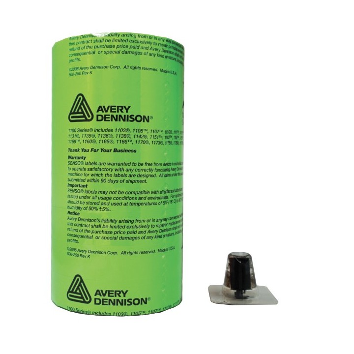 ETIQUETTES 1131 Fluo vert 20 x 11 mm