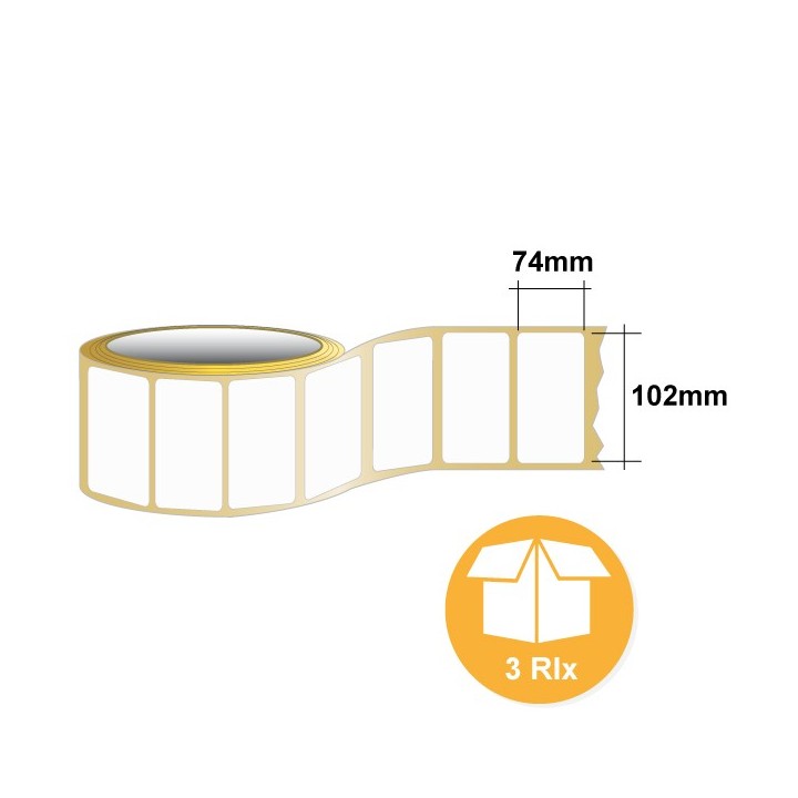 Etiquettes 102 x 74 mm - GTL10274D01PM