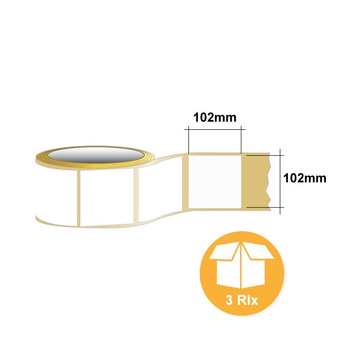 Etiquettes 102 x 102 mm - GTL102102D01PM