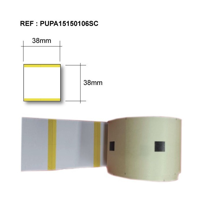 38 x 38 mm - PUPA15150106SC