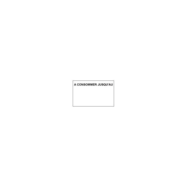 ETIQUETTES 1136 A CONSOMMER JUSQU'AU 20 x 16 mm