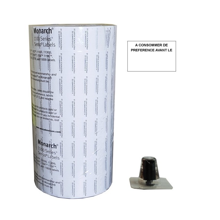 ETIQUETTES 1131 Blanches A CONSOMMER DE PREFERENCE AVANTLE