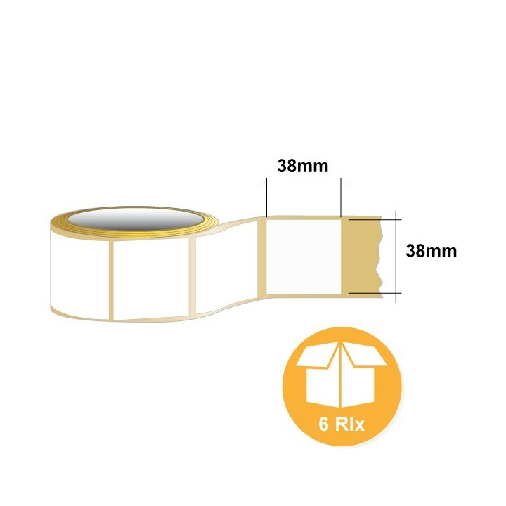 GTL3838D01PM Etiquettes 38 x 38 mm - Monarch 9825