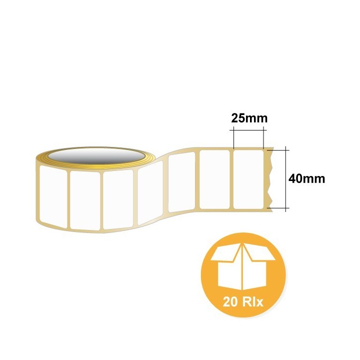 BDL4025D01PU étiquettes 40 x 25 mm - Monarch 9416