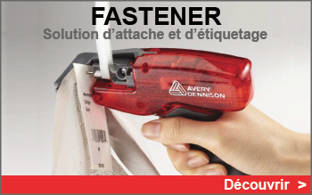 Pistolets d’étiquetage et attaches Fastener